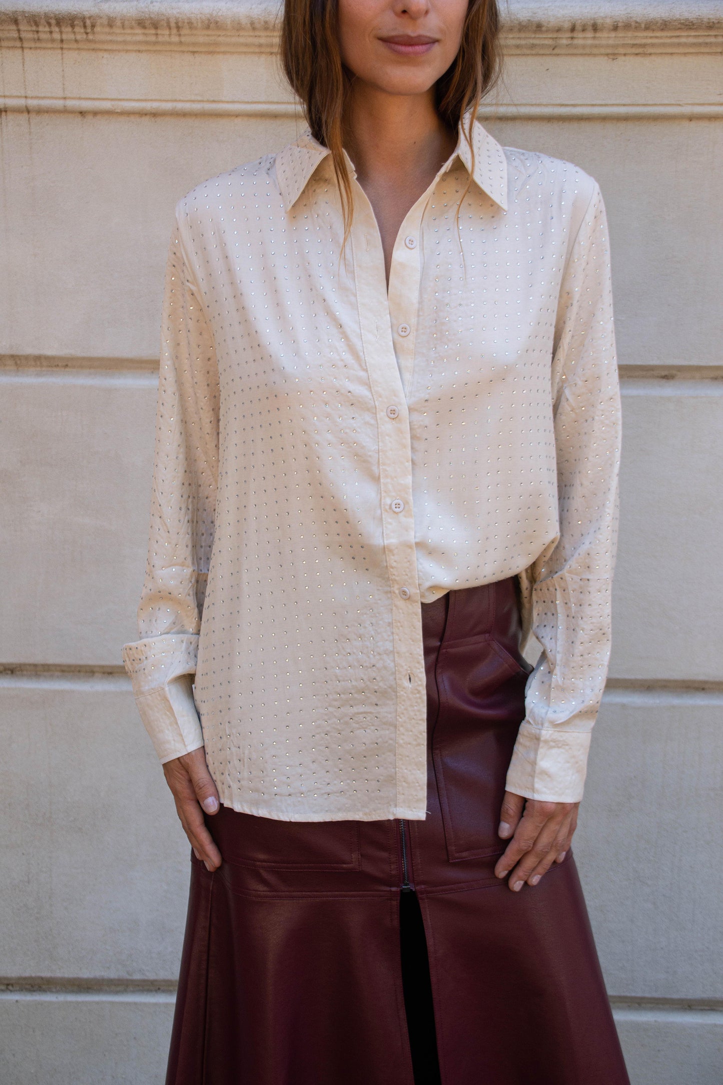 CAMISA STRASS